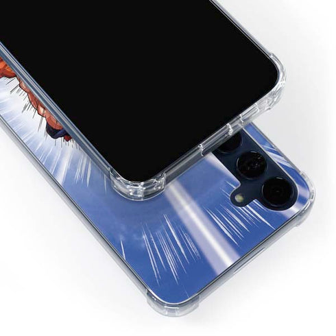 Dragon Ball Z Goku Kamehameha Blast Galaxy A35 5G Clear Case